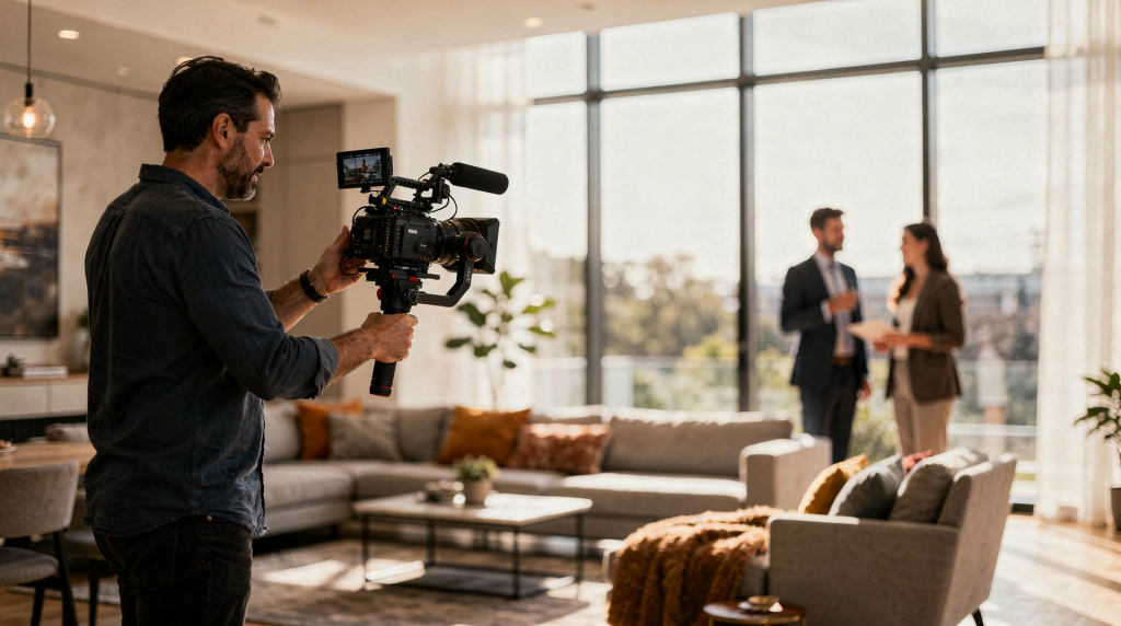 Behind the Scenes of a Cinematic Real Estate Video Shoot