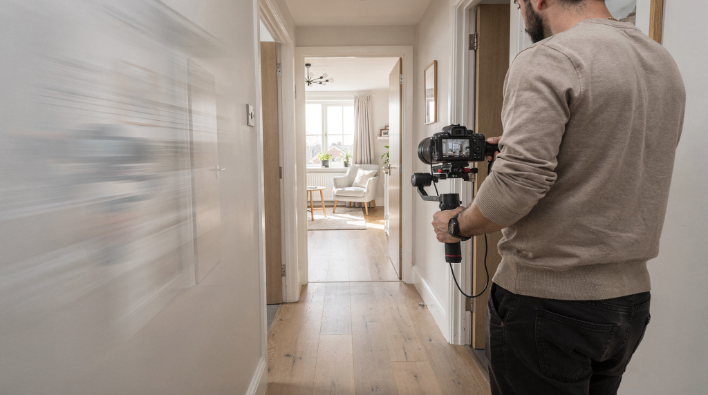 Camera Movement Techniques for Tight Interior Spaces
