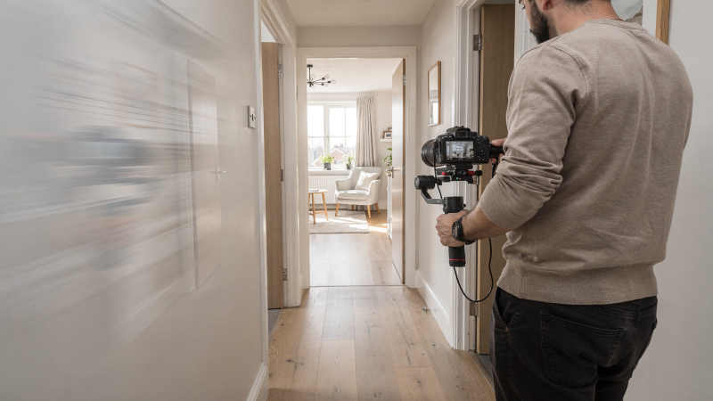 Camera Movement Techniques for Tight Interior Spaces