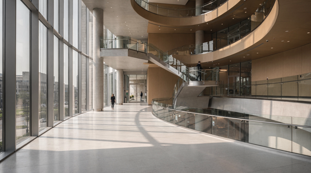 Cinematic Spaces: Directing Movement Through a Building