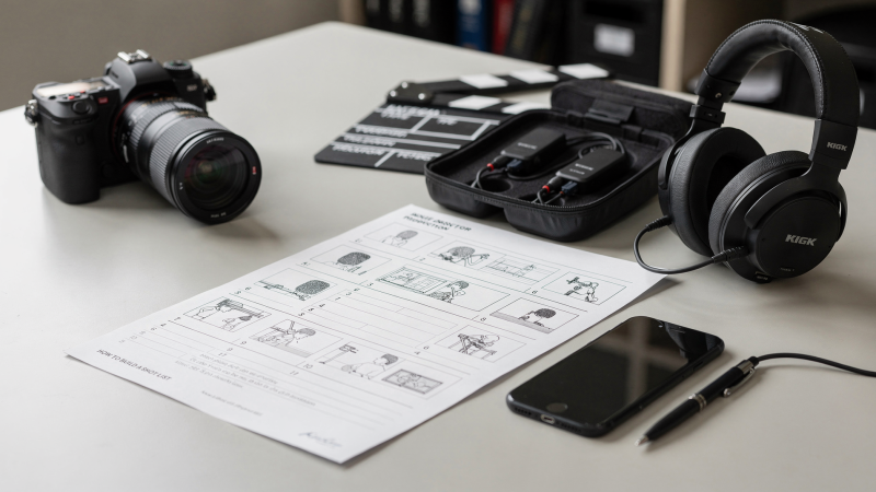 How to Build a Shot List for a Video Production