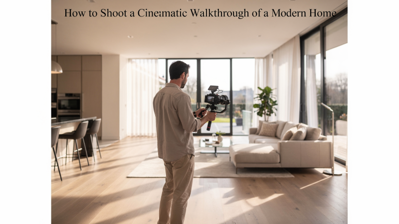 How to Shoot a Cinematic Walkthrough of a Modern Home