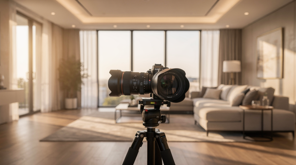 The Best Camera Settings for Cinematic Real Estate Video